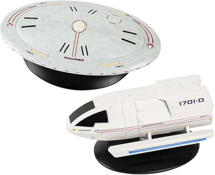 Eaglemoss Sguttel Model Set 2 Type 6 Shuttle, Captains Yacht Calypso