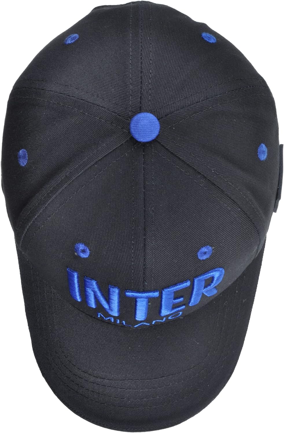 Inter Unisex Baseballmütze Baseball Cap, Schwarz, Einheitsgrösse