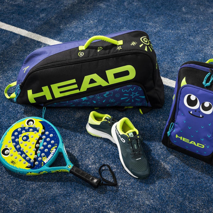 Head Monster Kids 2024 Padel Schläger, Blau/Grün