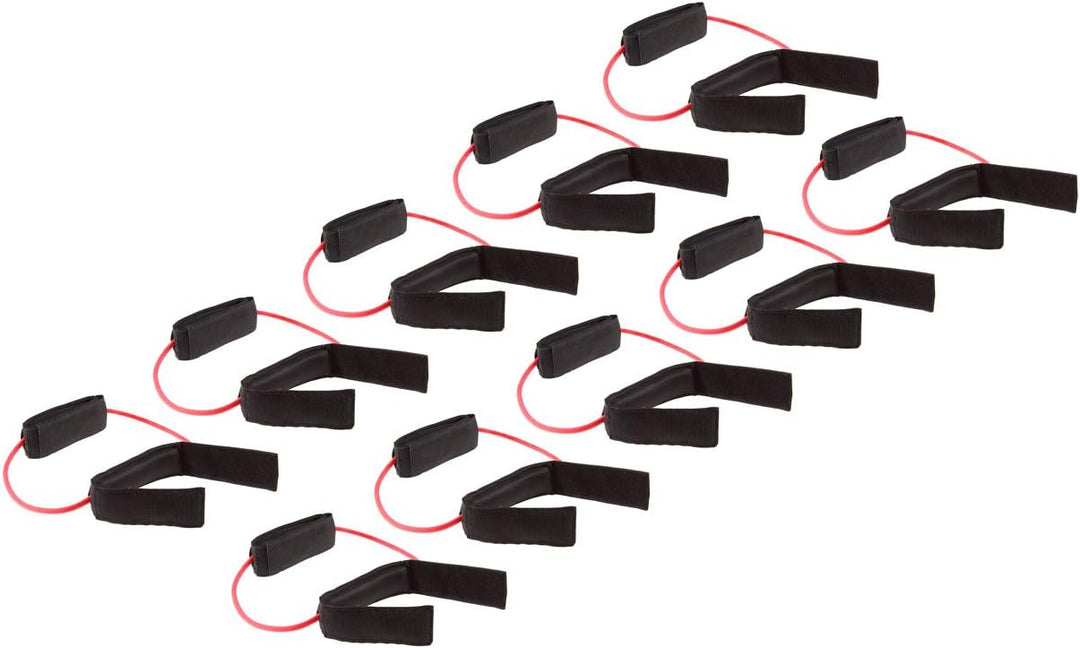 Sport-Tec Cuff Tube, 10er Set mittel - rot, mittel - rot