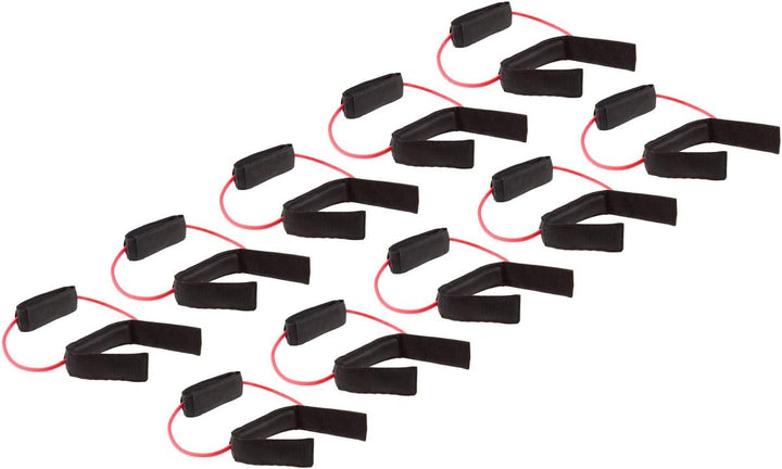 Sport-Tec Cuff Tube, 10er Set mittel - rot, mittel - rot
