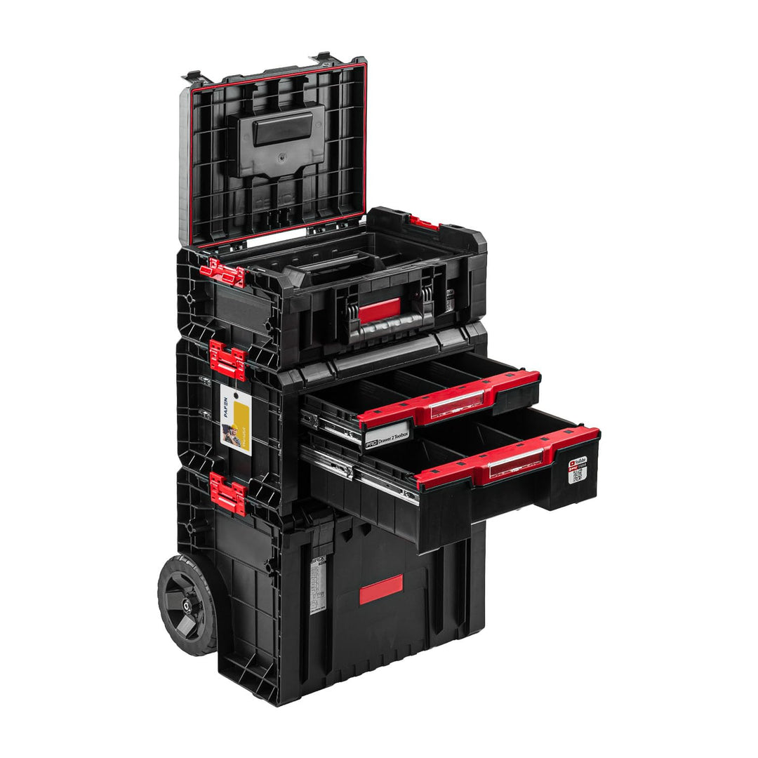 PAFEN Rollende Werkstatt Werkstattschublade - Premium Werkzeugtrolley - Werkzeugkasten auf Rädern 44