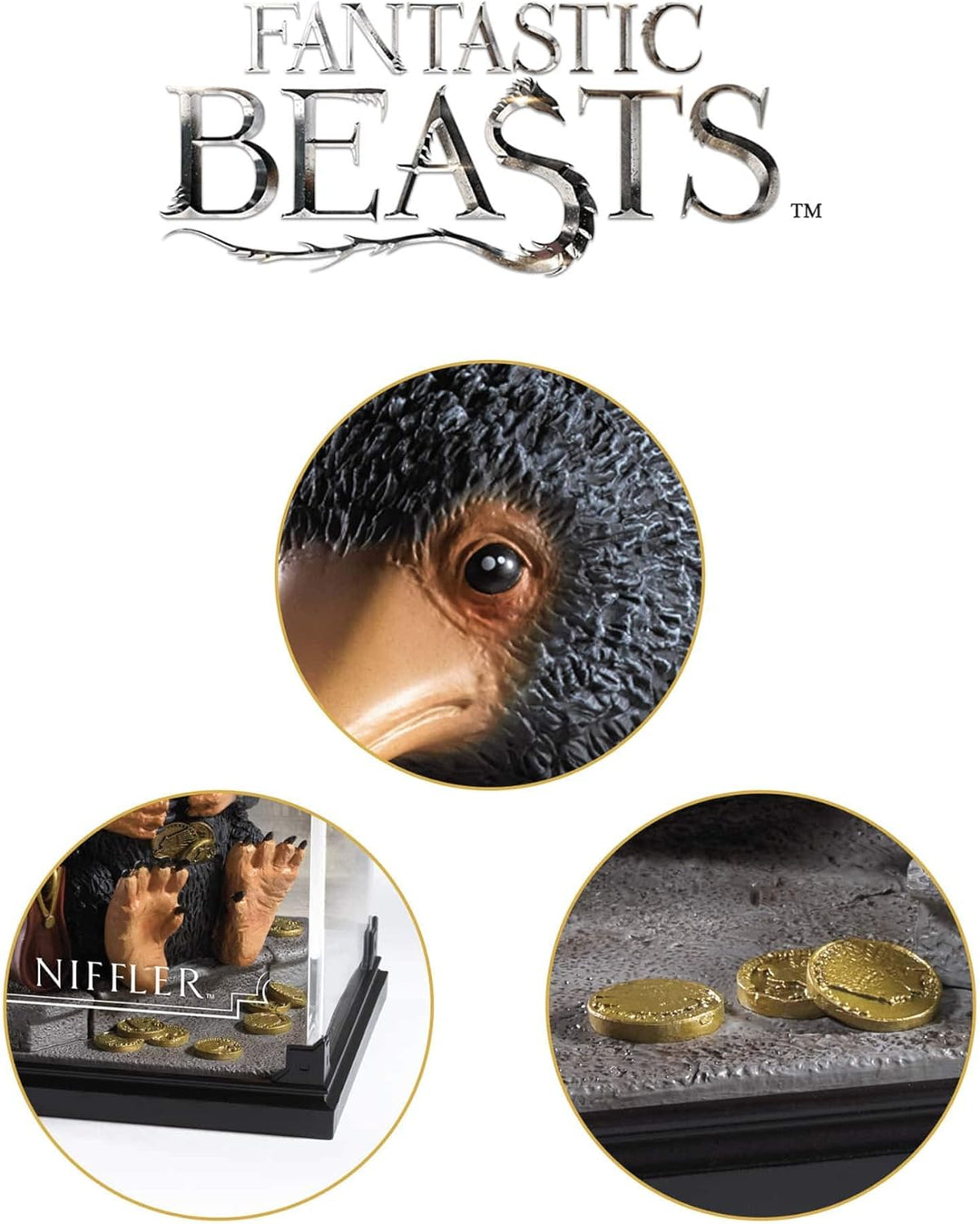 The Noble Collection Magische Kreaturen Niffler NN5248, mehrfarbig Modern, Modern