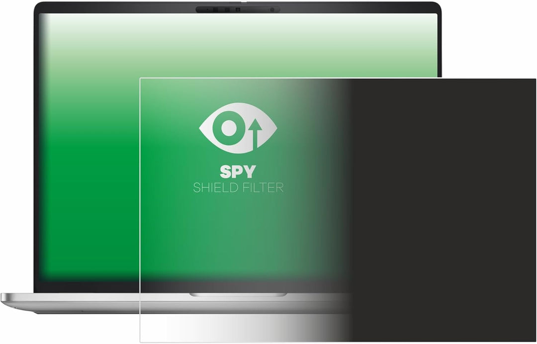 upscreen Blickschutzfilter für Dell Pro 16 Plus PB16250 Privacy Filter Blickschutzfolie Sichtschutz-