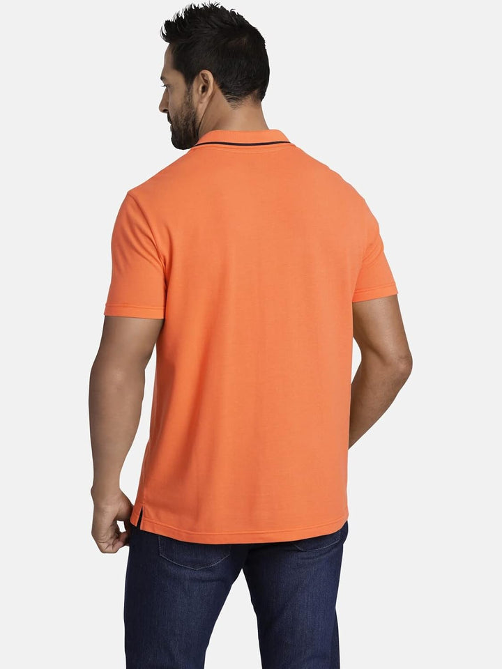 Jan Vanderstorm Herren Poloshirt Hallfred L Grosse Grössen Blau, L Grosse Grössen Blau