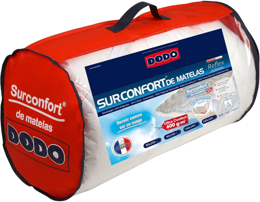 Dodo Surconfort Steppbett 600 g, weiss, 90 x 190 cm, 90 x 190 cm