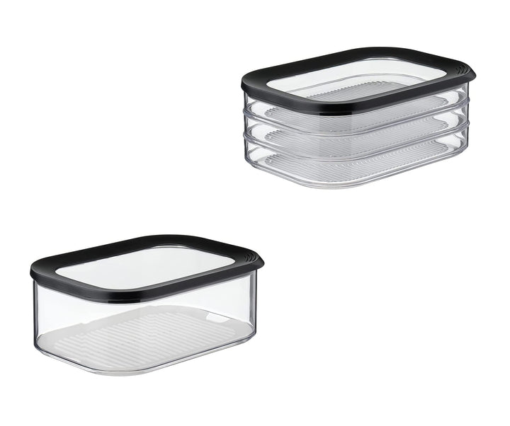 Mepal 2-TLG. Frischhaltedosen Starter-Set Meat and Cheese Modula Vorratsdose - ideal für die Aufbewa