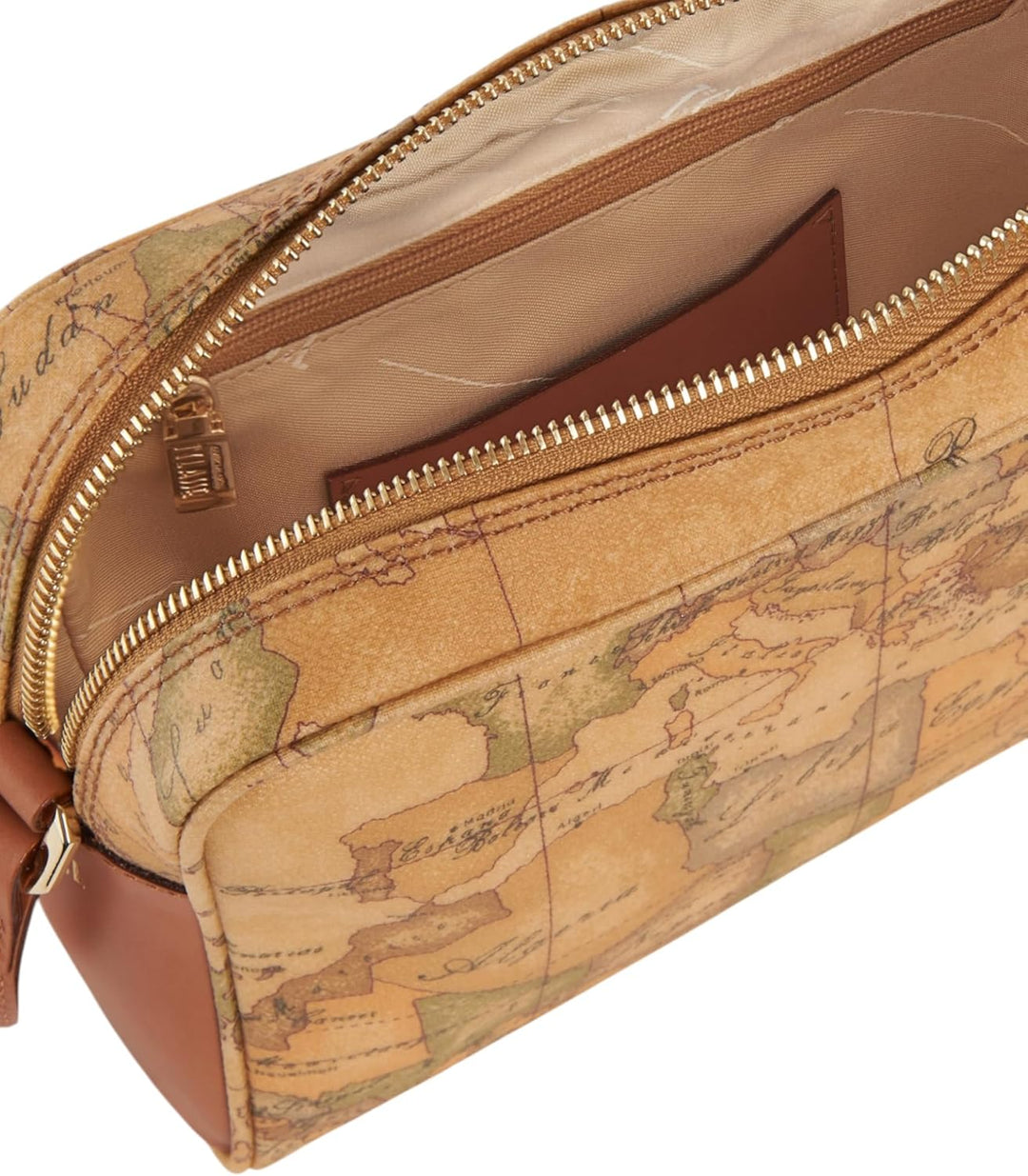 PRIMA CLASSE Donna Borsa Tracolla Geo Classic Natural Mod. E016 6000 Einheitsgrösse, Einheitsgrösse