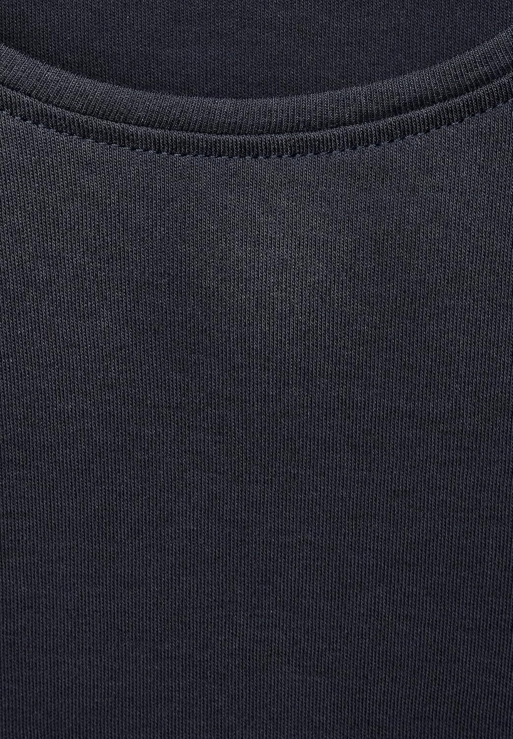 Cecil Damen Style Pia Langarmshirt XS Night Sky Blue, XS Night Sky Blue