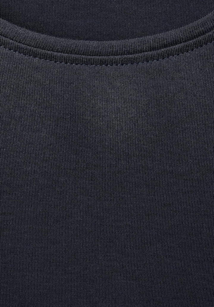 Cecil Damen Style Pia Langarmshirt XS Night Sky Blue, XS Night Sky Blue