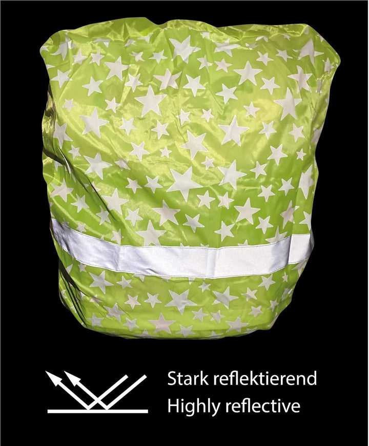 HECKBO Magic Ranzen Rucksack Regenschutz Hülle für Kinder - verschiede Motive - wechselt bei Regen d