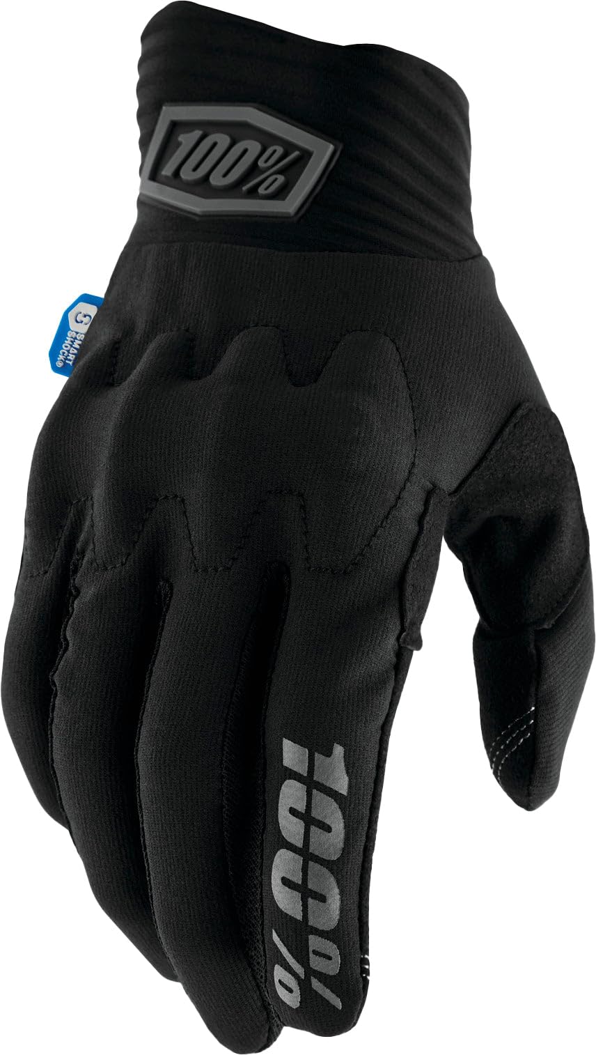 100%, Cognito SMART Shock Gloves, Adult, XL, Black