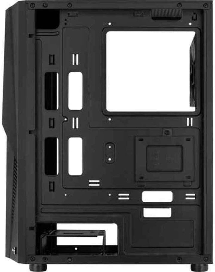 Aerocool MECHA, ATX PC-Gehäuse, ARGB Front, Gehärtetes Glas, Lüfter 12cm Schwarz MECHA