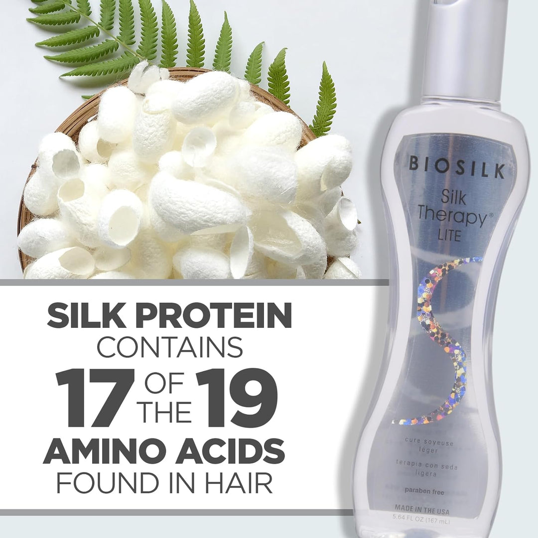 Biosilk Silk Therapy Lite for Unisex 5.64 oz Treatment 167.00 ml (1er Pack), 167.00 ml (1er Pack)