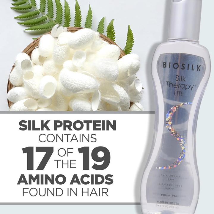 Biosilk Silk Therapy Lite for Unisex 5.64 oz Treatment 167.00 ml (1er Pack), 167.00 ml (1er Pack)