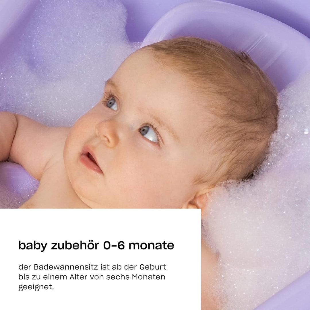 Hylat Baby Badewanneneinsatz Baby - wertvolle Badehilfe für Säuglinge und Babys von Geburt bis ca. 6