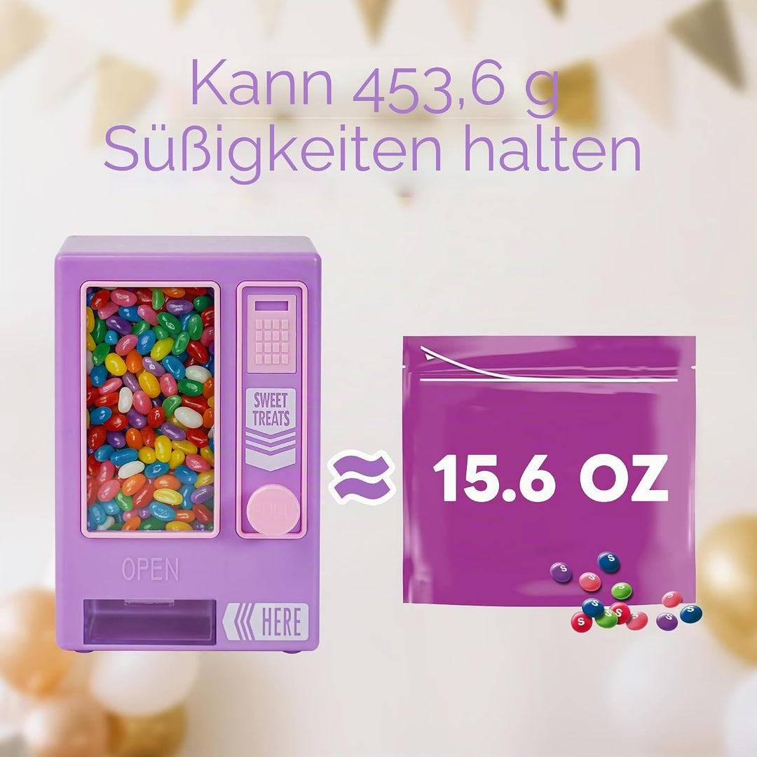 YOBRO Süssigkeitenautomat, süsser Wending Machine für den Schreibtisch, manuelle Süssigkeitenmaschin