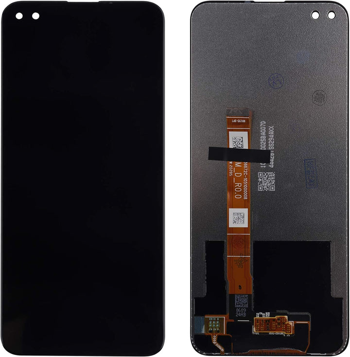 swark LCD Kompatibel mit Realme X3 RMX2142, RMX2081, RMX2085 (Schwarz ohne Rahmen) LCD Display Touch