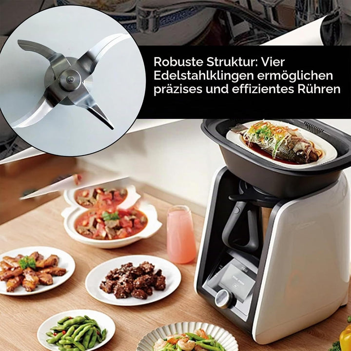 Ersatzklinge für Vorwerk Thermomix TM31, Ersatzteil für Thermоmix Messer TM31, TM31 Messer Kompatibe