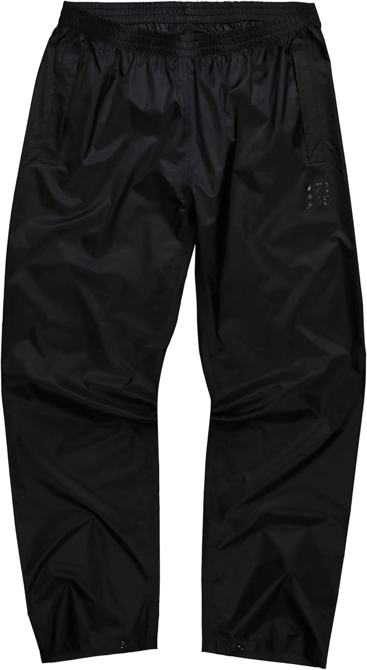 JP 1880 Regenhose, Outdoor, super leicht, wasserdicht 811567 4XL Schwarz, 4XL Schwarz