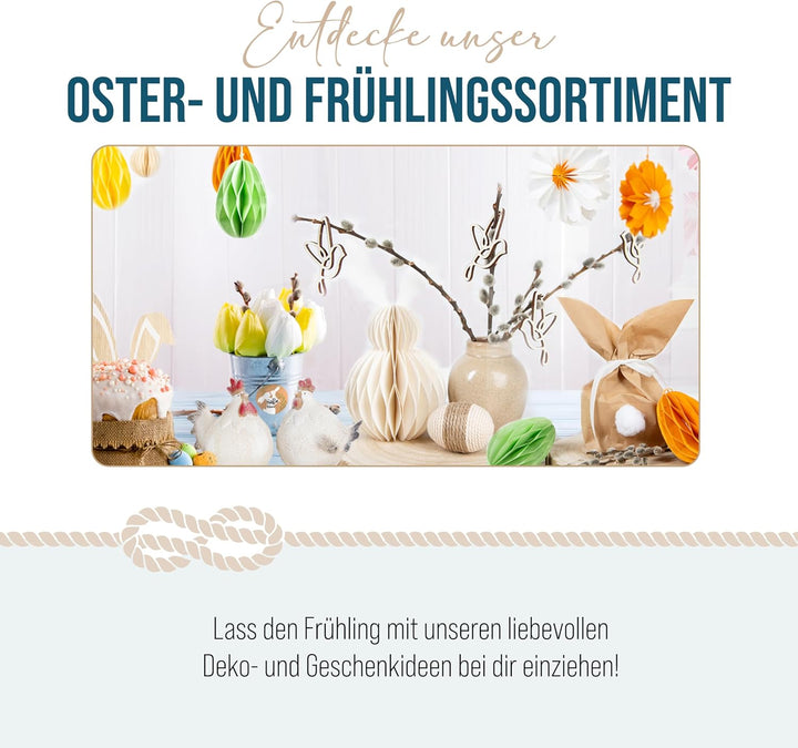 Logbuch-Verlag 3 kleine goldene Ostereier Eier aus Keramik goldfarben glänzend Osterdekoration Tisch