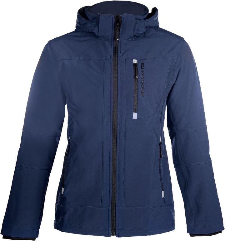 HKM Herren Softshell Reitjacke Sport L Dunkelblau, L Dunkelblau