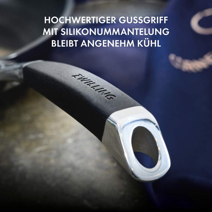 CORNELIA POLETTO BY ZWILLING Bratpfanne, 24 cm, mit 4-lagiger Antihaftbeschichtung mit Diamantpartik