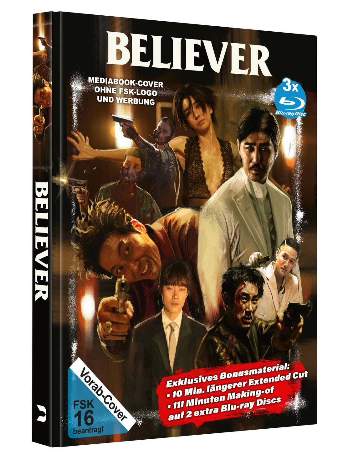 Believer - 3-Disc Limited Edition Mediabook (+ Bonus-BR) (Deutsch/OV) [Blu-ray], Blu-ray