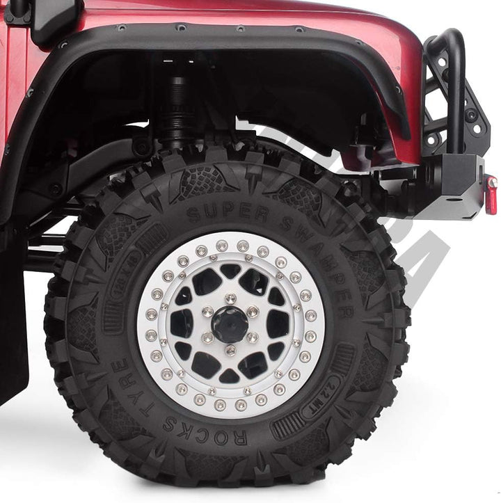 INJORA RC Reifen 4pcs 2,2inch RC Crawler Reifen Reifen Set für 1:10 RC Rock Crawler TRX4 TRX-6 Axial