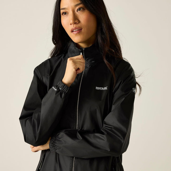 Regatta Damen Corinne Iv Jacke, Atoll Blau, 34 16 Schwarz, 16 Schwarz
