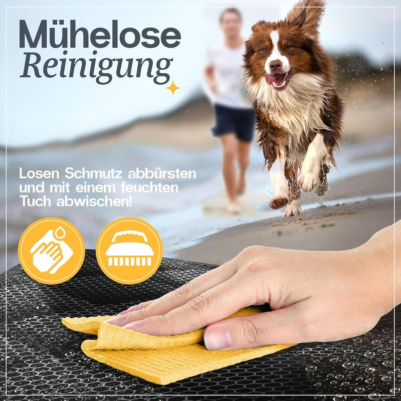 PetProved Hunde Autositz Hundesitz Auto Rückbank Wasserdicht Autositz Hund Hundeautositz Hundesitz M