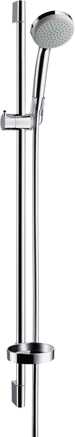 hansgrohe Croma 100 Duschset 0,90m, Chrom Chrom 0,90m Set 1 Strahlart, Chrom 0,90m Set 1 Strahlart