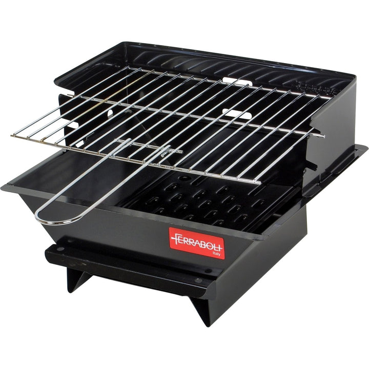 Relags Minigrill 102 - Campinggrill aus Stahlblech Grün One Size, Grün One Size