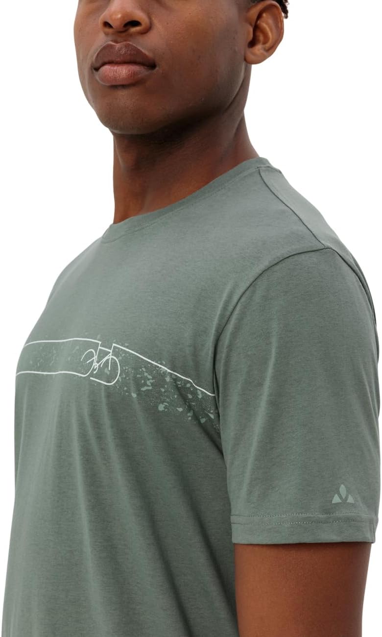 VAUDE Herren Men's Cyclist T-Shirt V T-Shirt S Agave, S Agave
