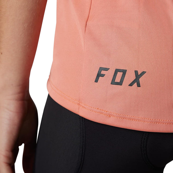 Fox Racing Damen Jersey Ranger SS Trikot L Foxhead - Lachs, L Foxhead - Lachs