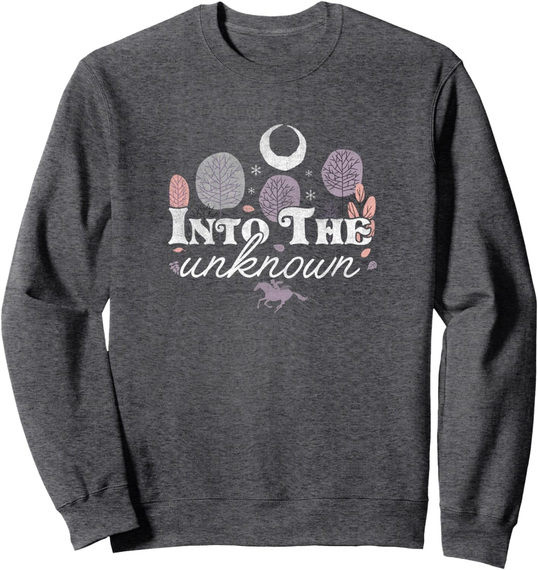 Disney Frozen 2 Into The Unknown Text Sweatshirt