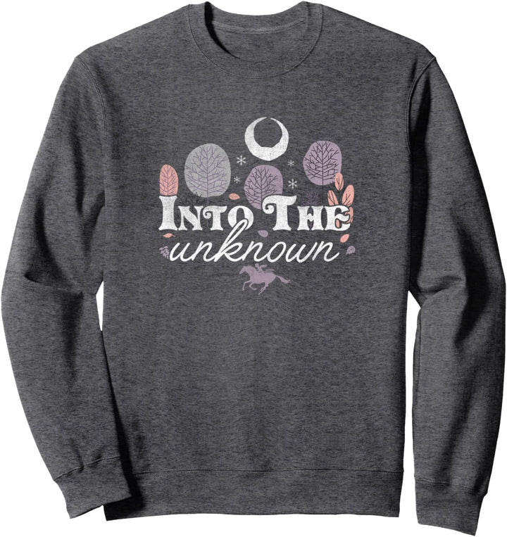Disney Frozen 2 Into The Unknown Text Sweatshirt