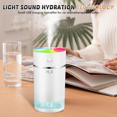 Luftbefeuchter Für Das Schlafzimmer, 240 ML Mini Luftbefeuchter, Small Humidifiers, Portable Desk Hu