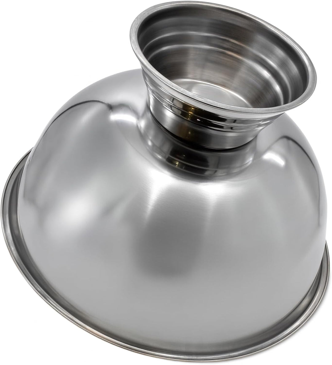 Sektkühler Edelstahl 40 cm Silber – Champagnerschale Getränkewanne Flaschenkühler Weinkühler – Kühle