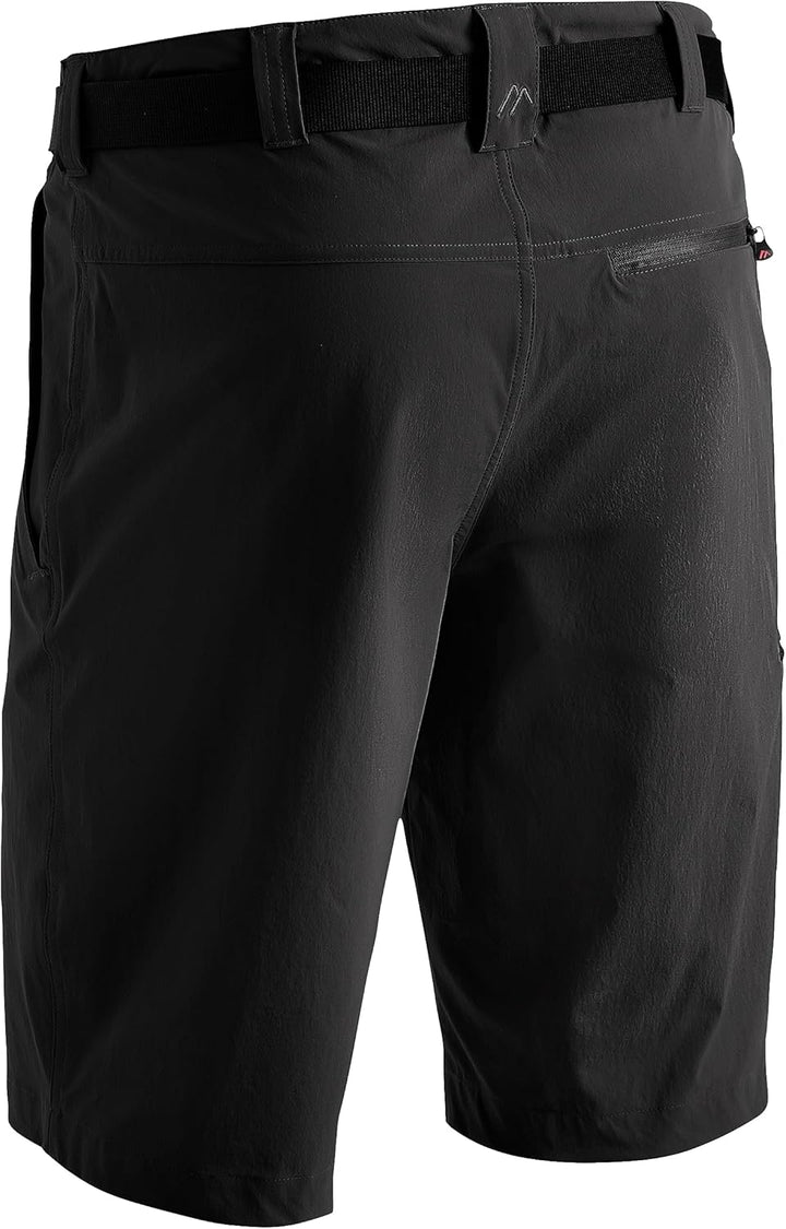 Maier Sports Huang, Kurze Herren Wanderhose, Wasserabweisende Bermuda für Trekking und Hiking, PFC-f