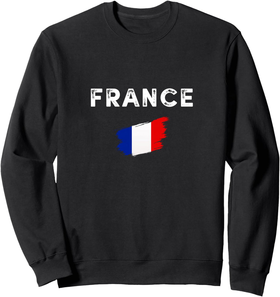 France Flag, France Graphic Tee Shirts Outfit & Cool Designs Sweatshirt