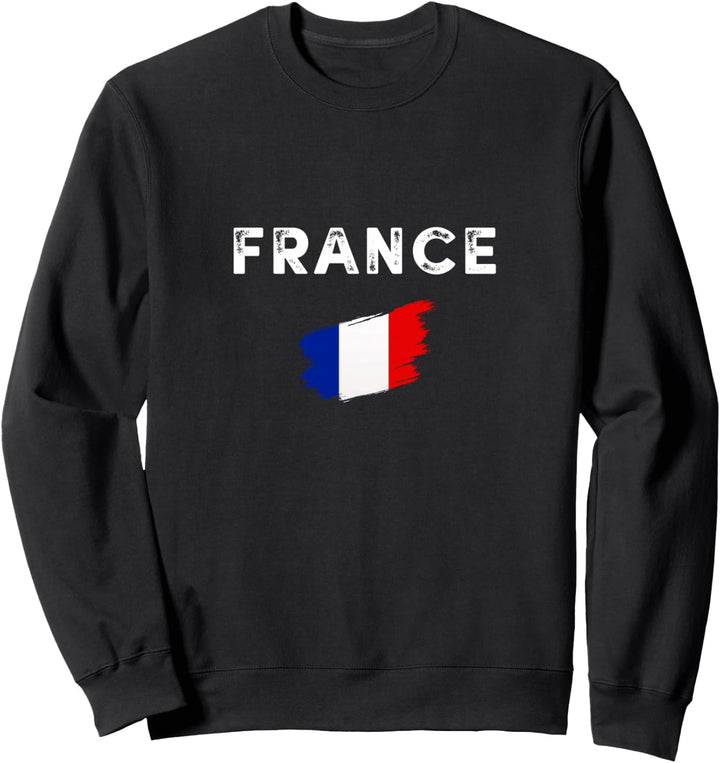 France Flag, France Graphic Tee Shirts Outfit & Cool Designs Sweatshirt