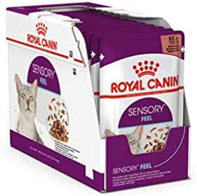 Royal Canin Sensory Feel Jelly | Doppelpack | 2 x 12 x 85 g | Nassfutter für ausgewachsene Katzen |