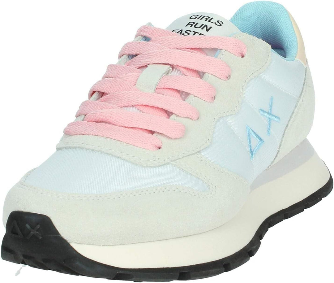 SUN68 Unisex Ally Solid NylonSneaker 41 EU Weiss, 41 EU Weiß