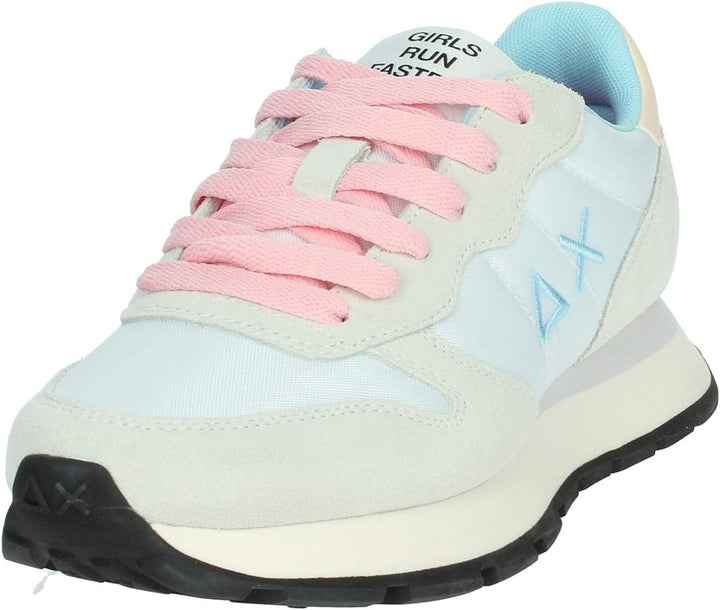 SUN68 Unisex Ally Solid NylonSneaker 41 EU Weiss, 41 EU Weiß