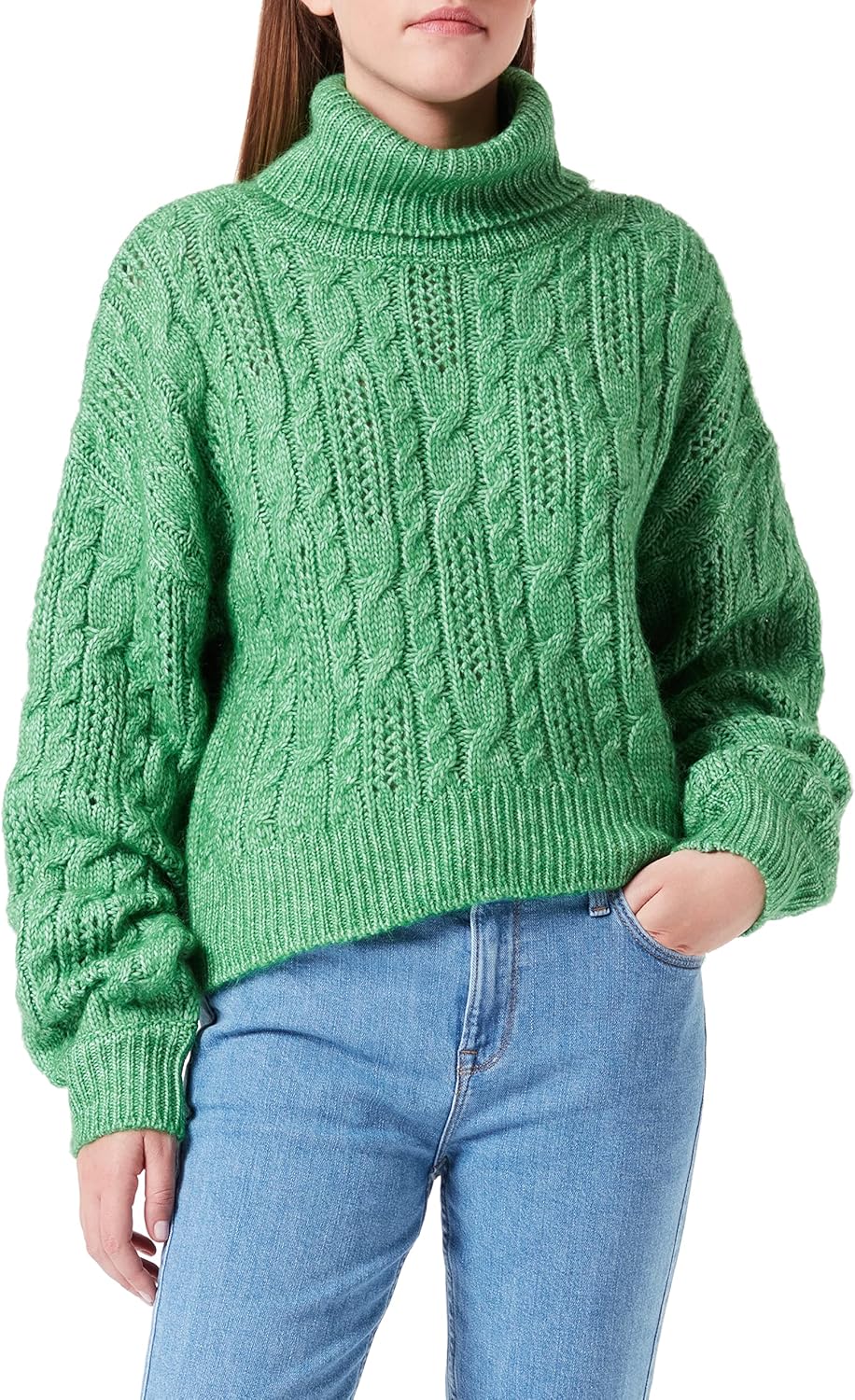 Q/S designed by Damen Strickpullover L Grün, L Grün