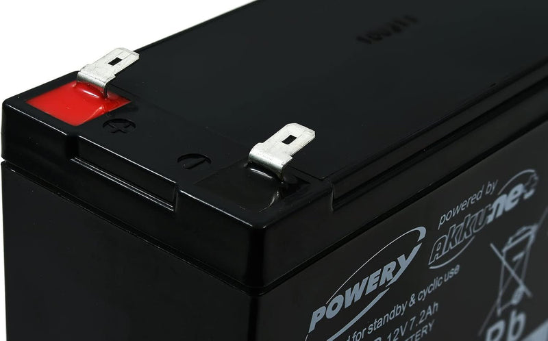 akku-net Blei-Gel-Akku für USV APC Power Saving Back-UPS Pro 550, 12V, Lead-Acid