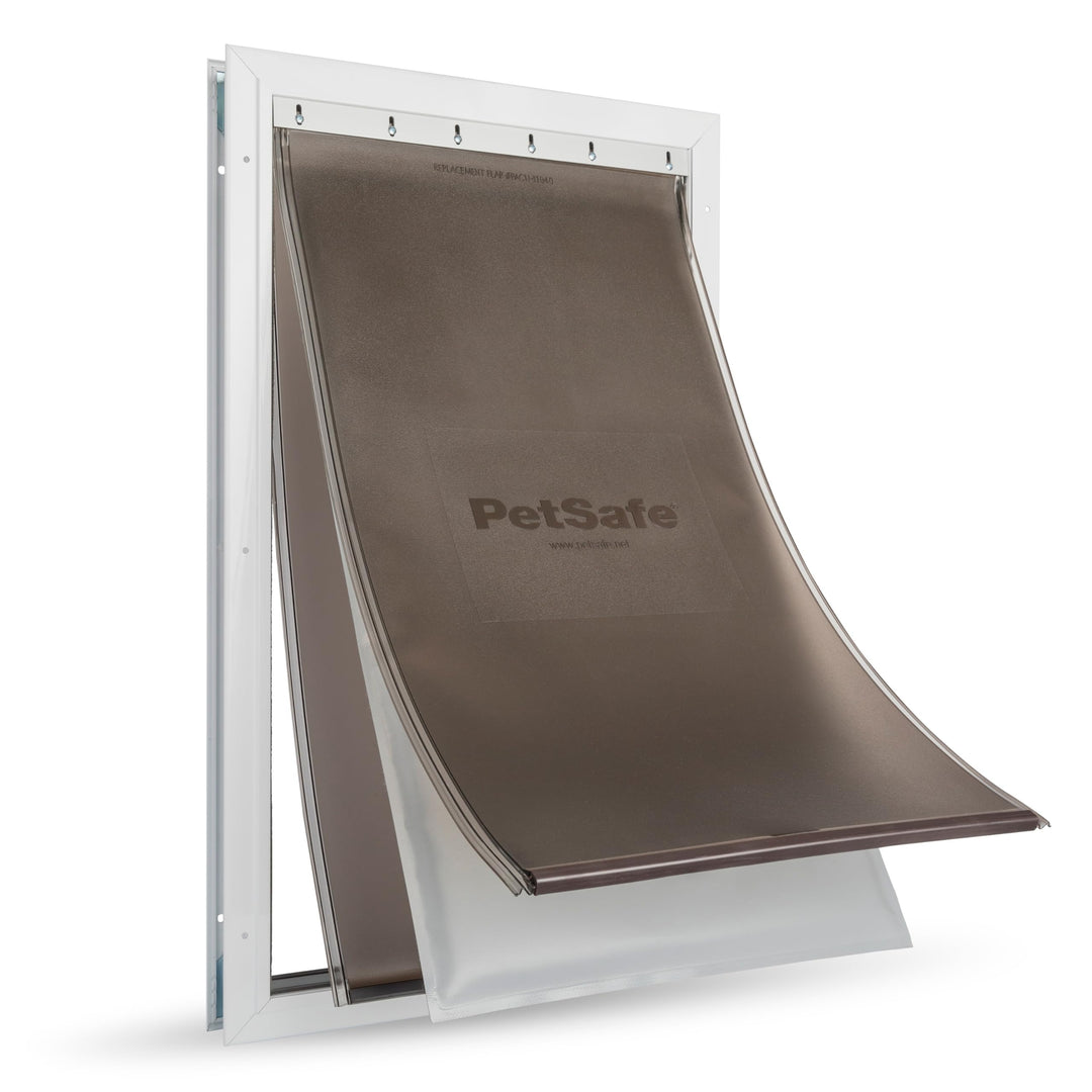 PetSafe Aluminium-Haustiertür für extremes Wetter, Energieeffizient mit zusätzlicher Isolierung, 2 V