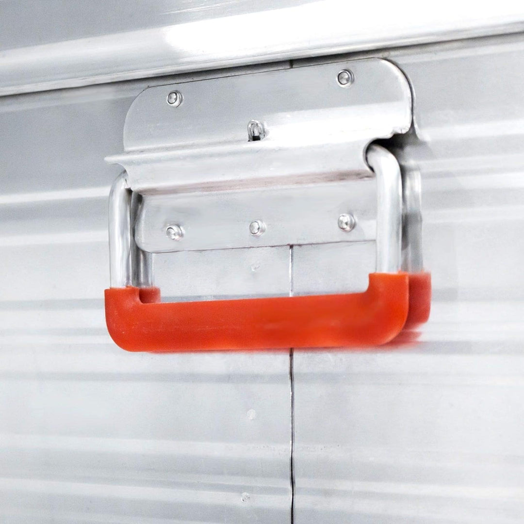 JUMBO Aluminium Transport-Box Alu 160 Liter ALU160 L 1182 x B 385 x H 412 mm Kiste Truhe Lager-Box A