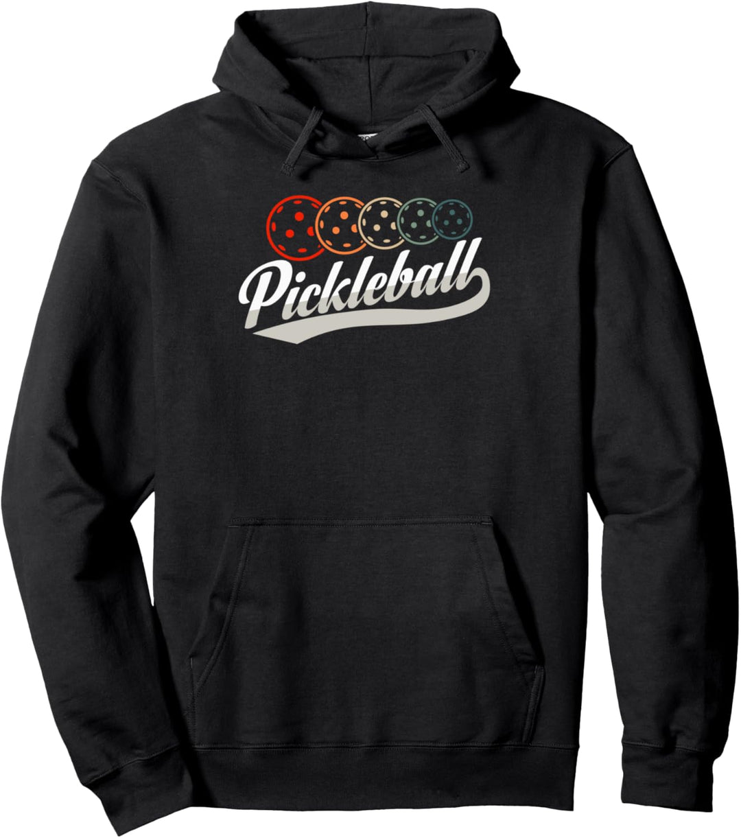 Pickleball Paddel Motiv Vintage Pickleball Pullover Hoodie